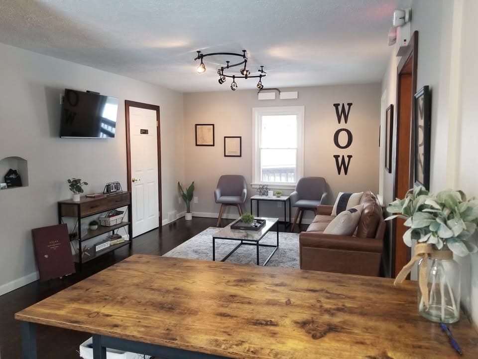 Without Worry Property Management office reception area